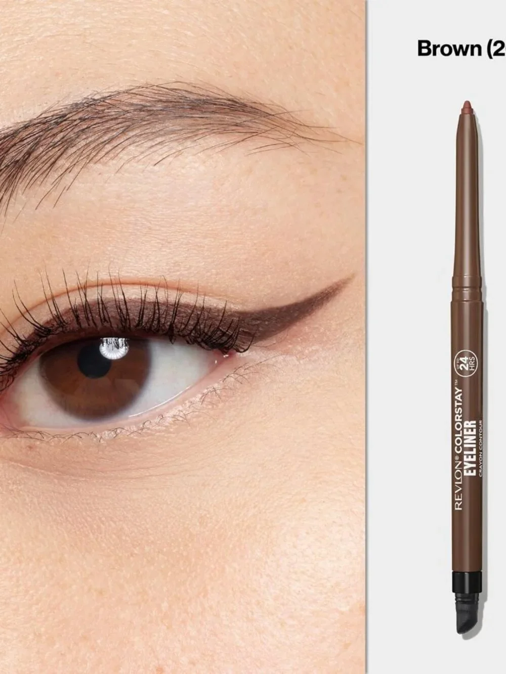 New Revlon ColorStay Waterproof Eyeliner Pencil 203 Brown Matte Smudger
